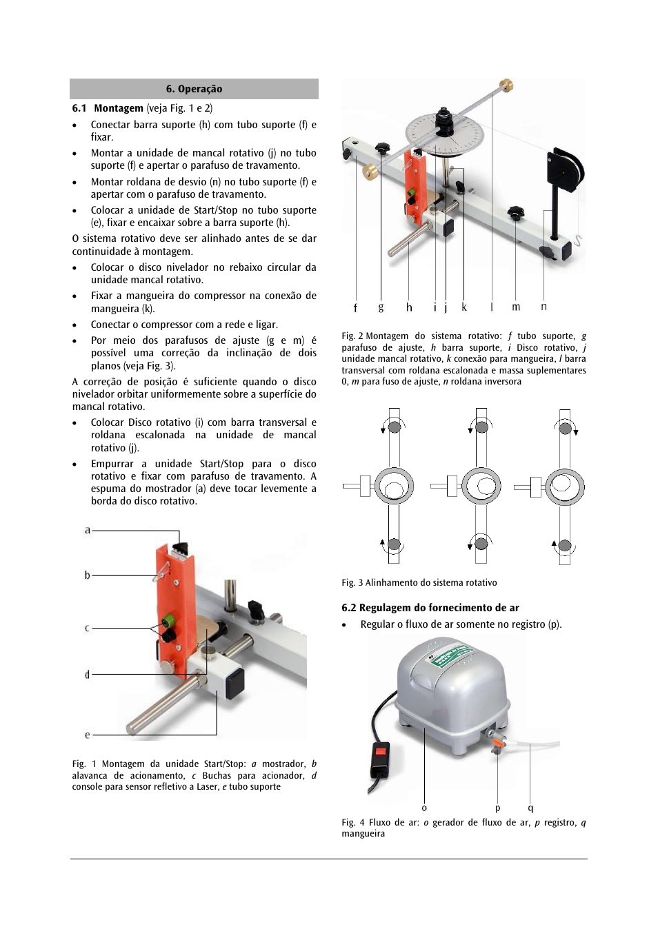 3B Scientific Rotating System on Air Bed (230 V, 50__60 Hz) User Manual | Page 33 / 36