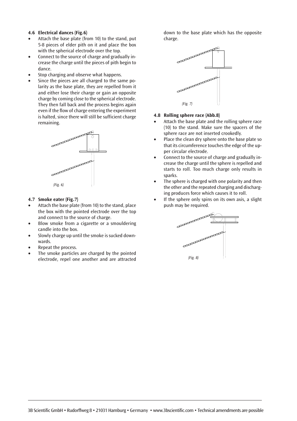 3B Scientific Electrostatic Equipment Set User Manual | Page 3 / 4