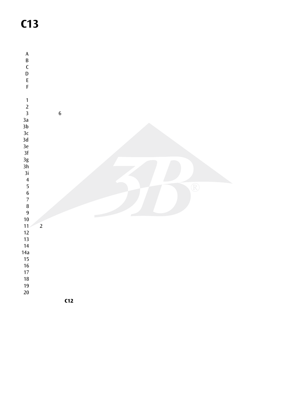 3B Scientific Median and Frontal Section of the Head User Manual | Page 18 / 24