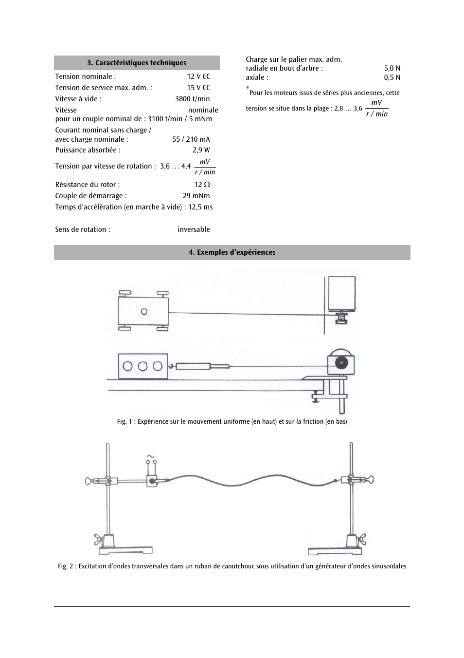 3B Scientific Motor, 12 V DC User Manual | Page 10 / 24