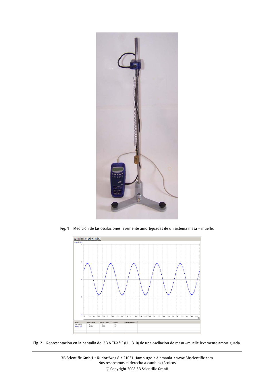 3B Scientific Force Sensor, ±50 N User Manual | Page 18 / 23