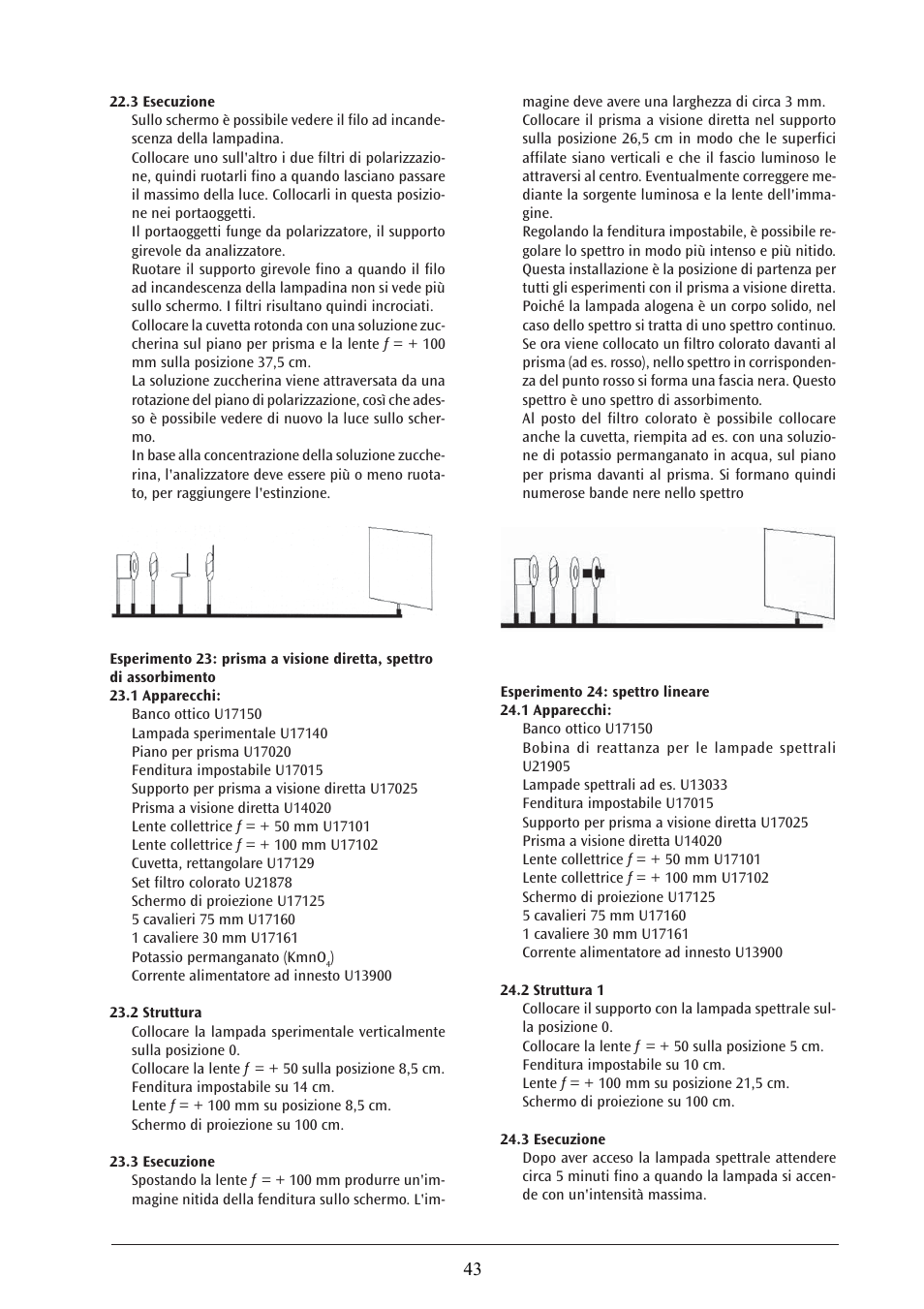 3B Scientific Optical Bench U, 1200 mm User Manual | Page 43 / 66