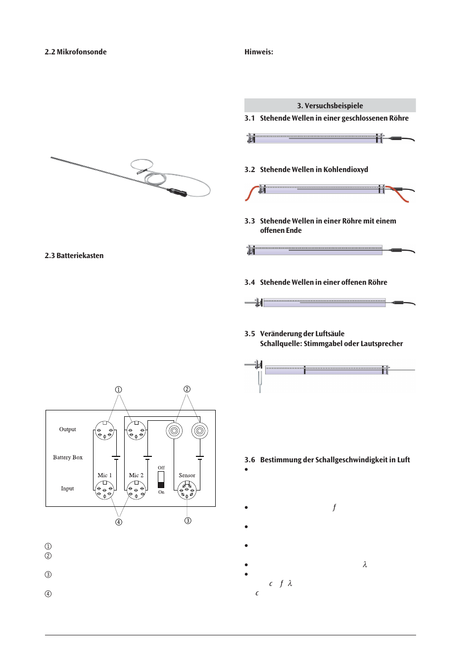 3B Scientific Battery Box User Manual | Page 2 / 12