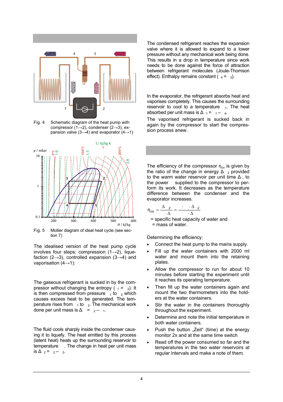 3B Scientific Heat Pump D (115 V, 60 Hz) User Manual | Page 4 / 6