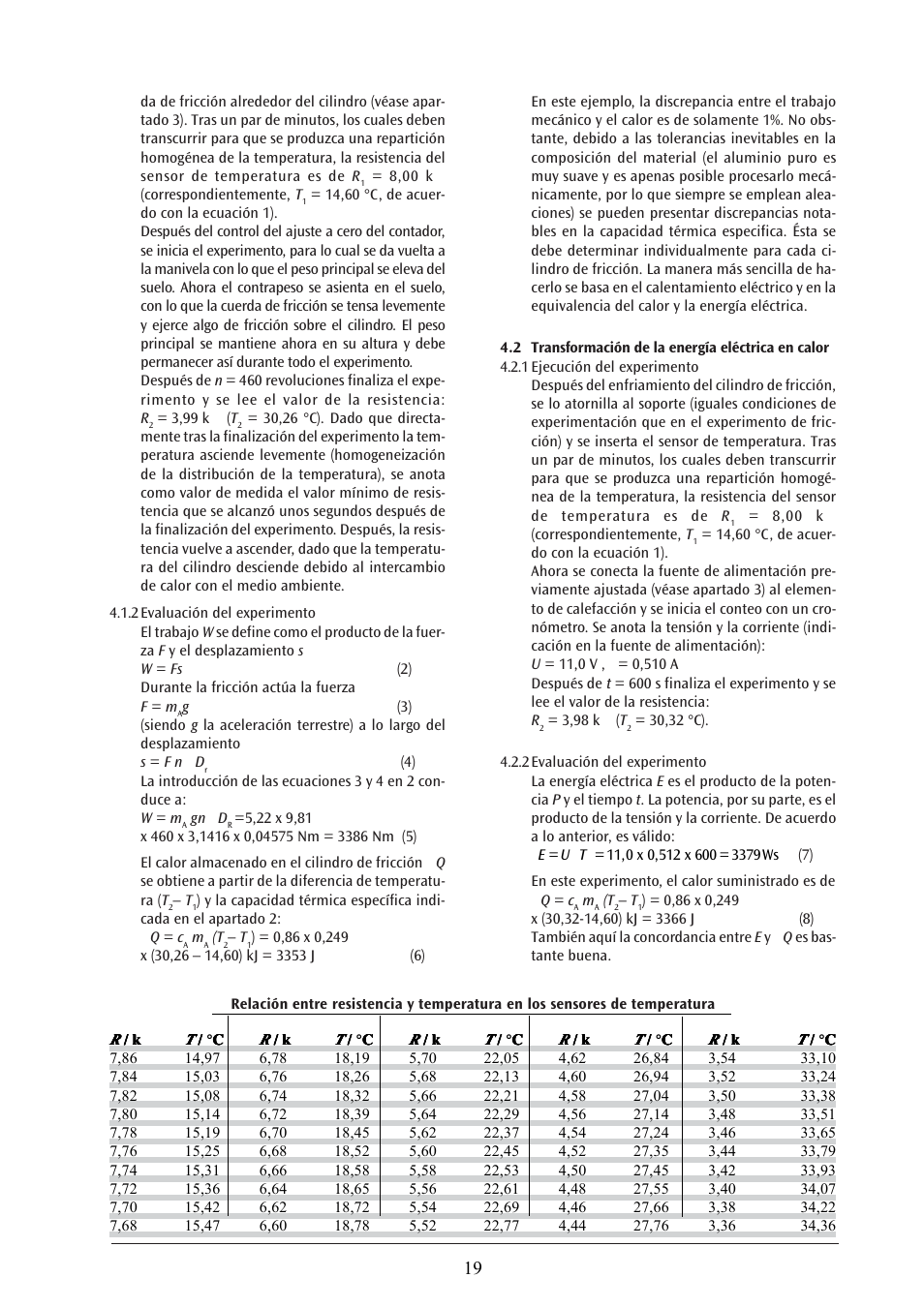 3B Scientific Heat Equivalent Apparatus User Manual | Page 19 / 24