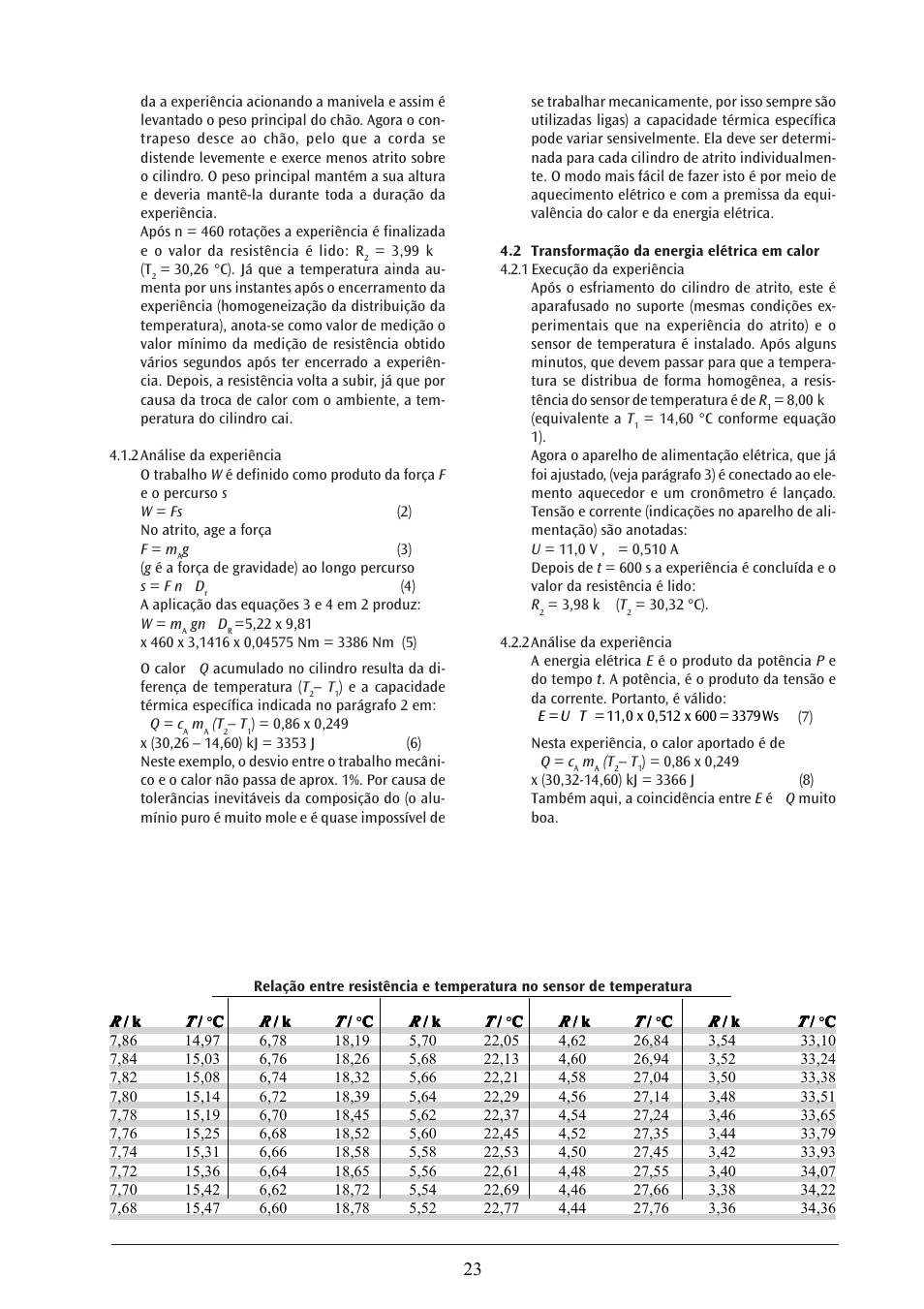 3B Scientific Heat Equivalent Apparatus User Manual | Page 23 / 24