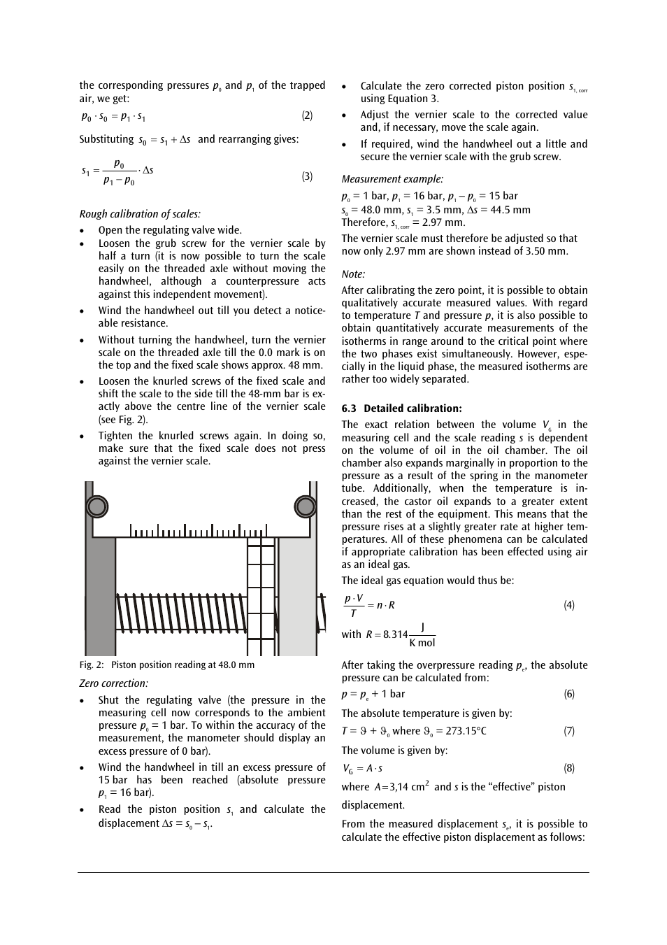 3B Scientific Critical Point Apparatus User Manual | Page 4 / 14