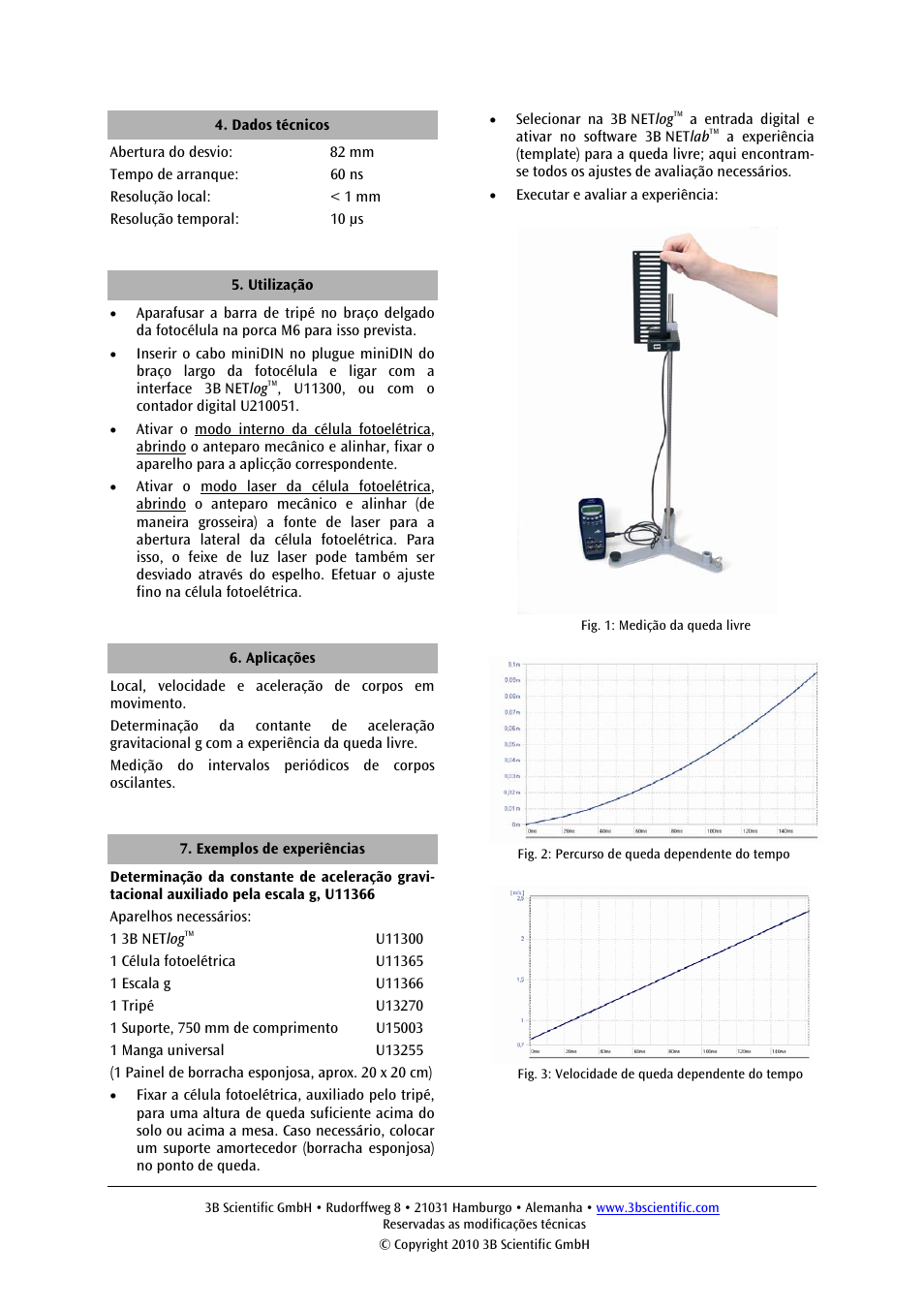 3B Scientific Photo Gate User Manual | Page 12 / 12