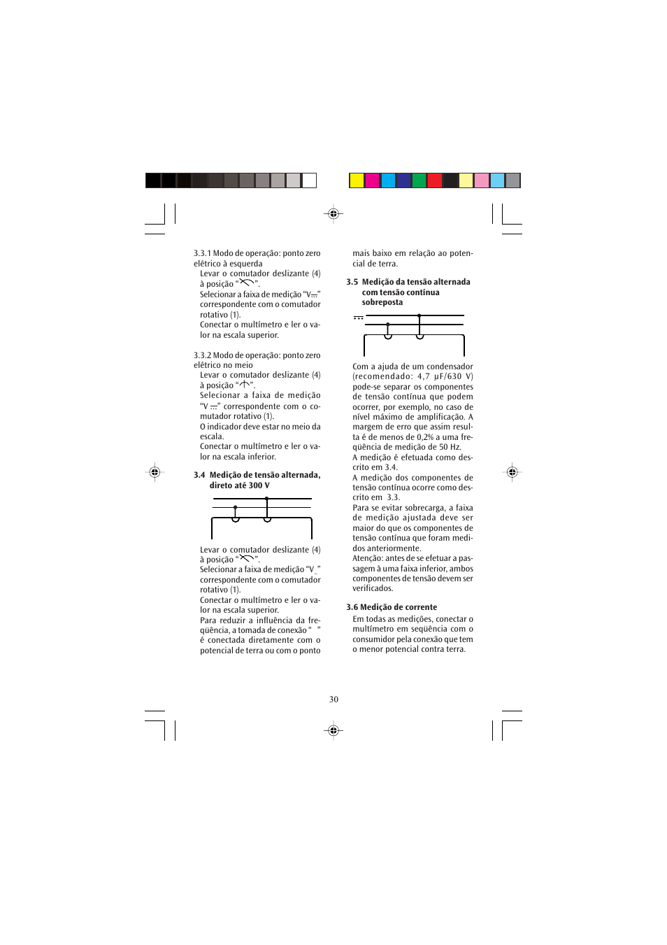 3B Scientific Analog Multimeter AM50 User Manual | Page 30 / 32
