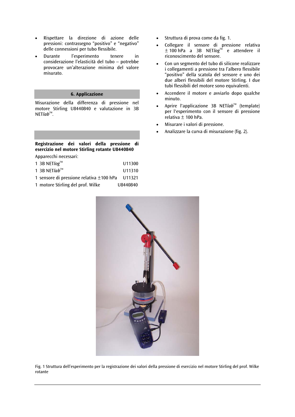 3B Scientific Relative Pressure Sensor, ±100 hPa User Manual | Page 14 / 24