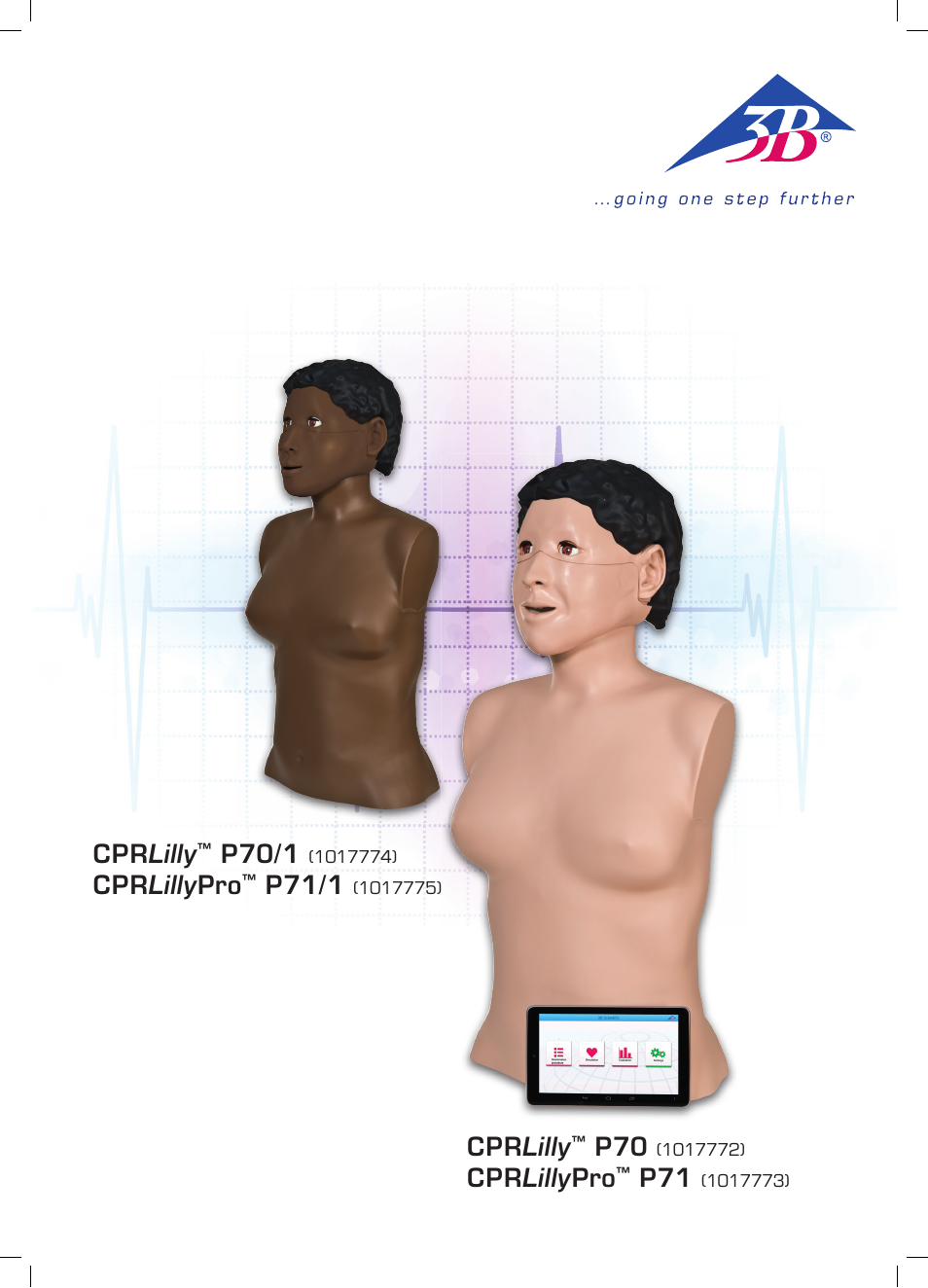 3B Scientific CPR Lilly Pro, dark User Manual | 19 pages