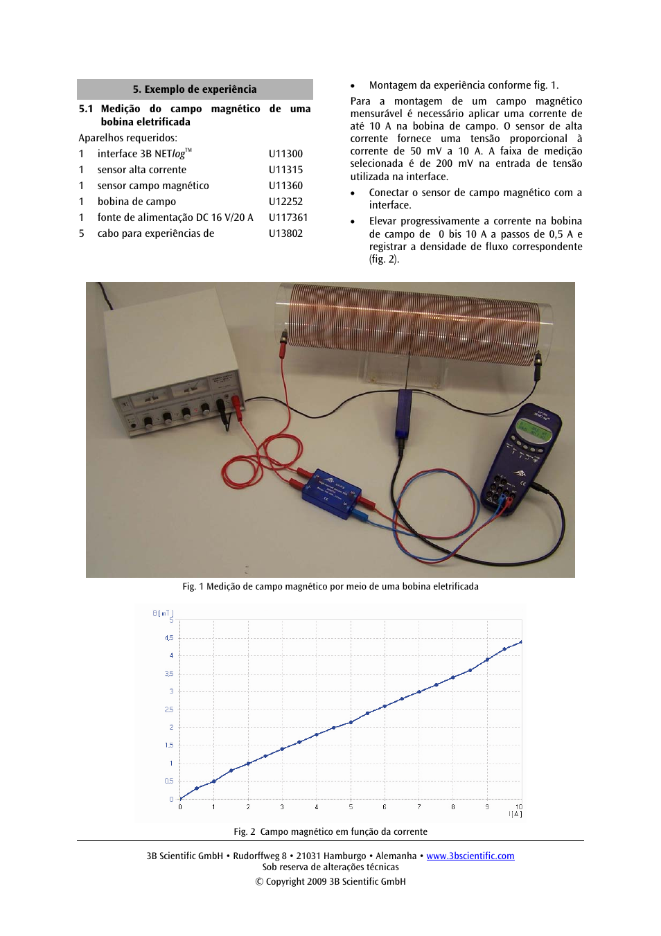 3B Scientific High Current Sensor, 10 A User Manual | Page 12 / 12