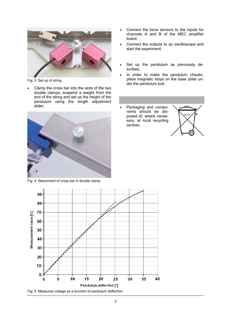 3B Scientific SW String Pendulum Set User Manual | Page 3 / 4
