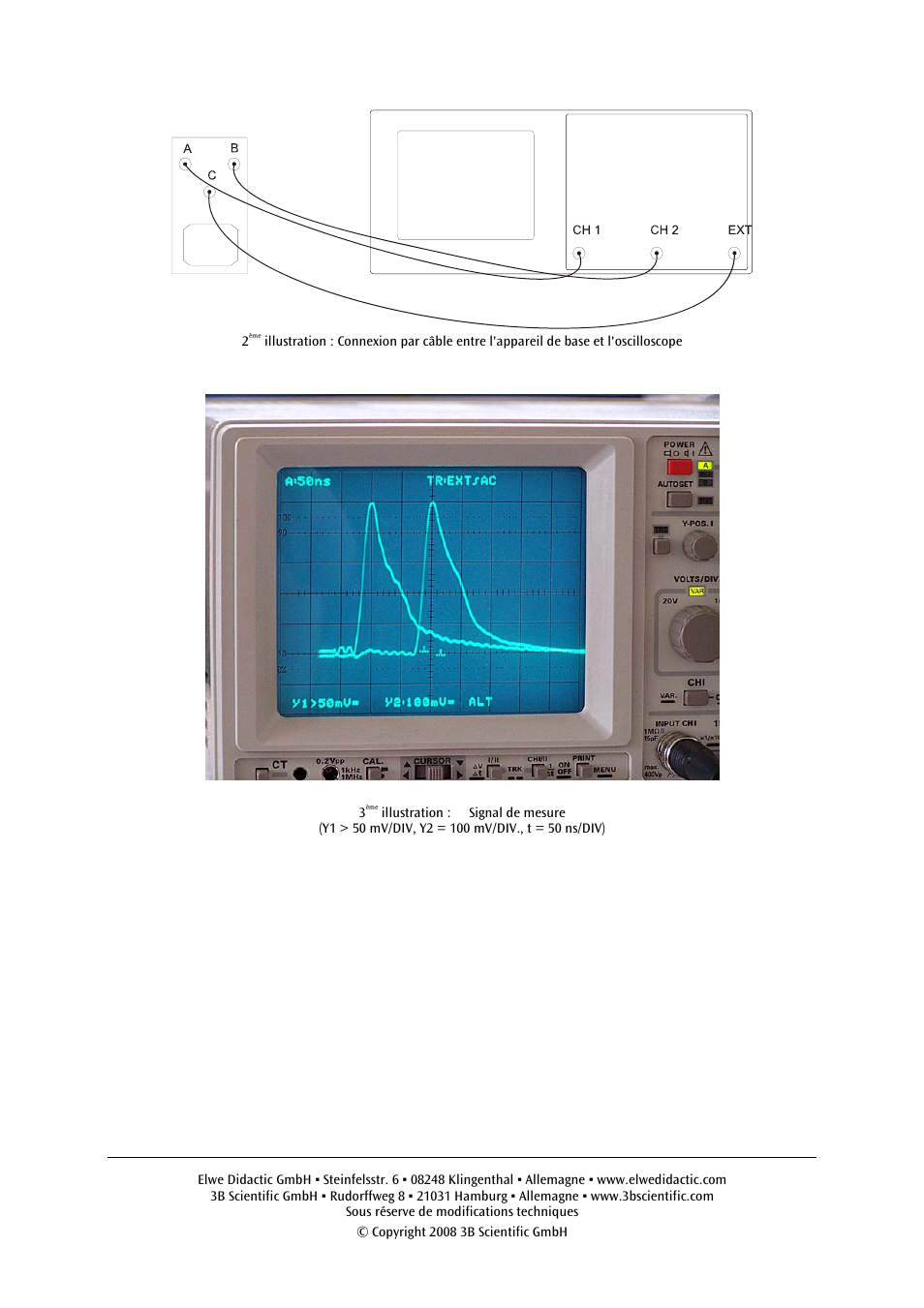 3B Scientific Speed of Light Meter (230 V, 50__60 Hz) User Manual | Page 12 / 24