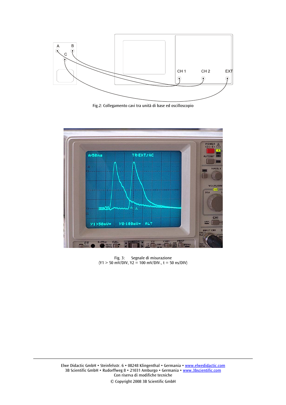 3B Scientific Speed of Light Meter (230 V, 50__60 Hz) User Manual | Page 16 / 24