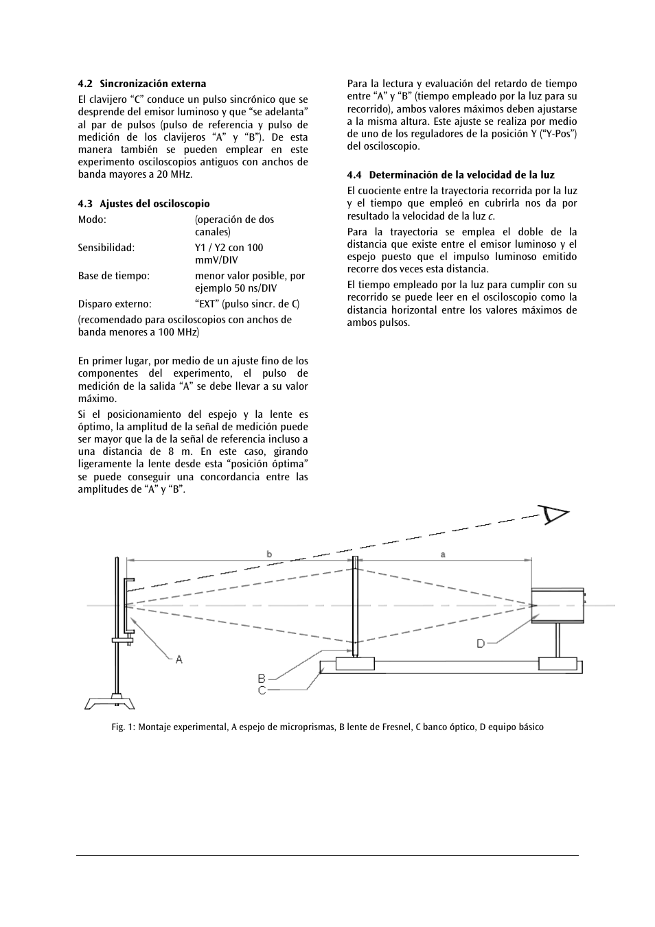 3B Scientific Speed of Light Meter (230 V, 50__60 Hz) User Manual | Page 19 / 24