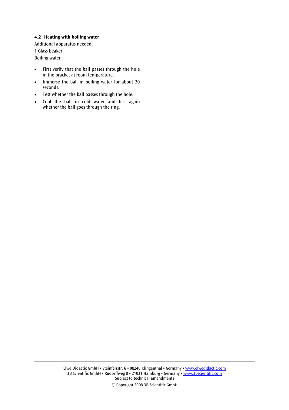 3B Scientific Ball with Ring User Manual | Page 4 / 12