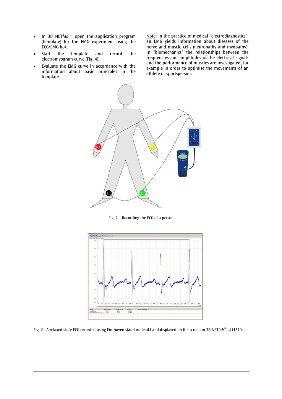 3B Scientific ECG__EMG Box User Manual | Page 3 / 4
