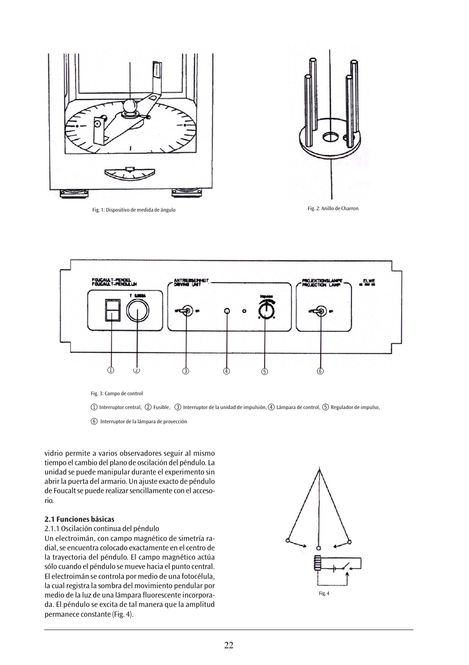 3B Scientific Foucault Pendulum (230 V, 50__60 Hz) User Manual | Page 22 / 30