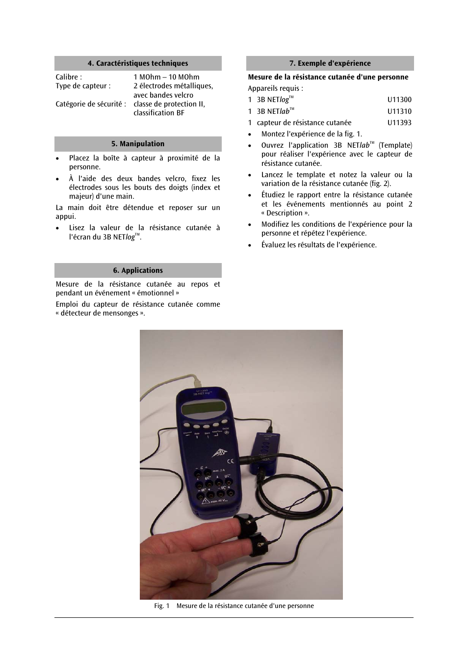 3B Scientific Skin Resistance Box User Manual | Page 10 / 24