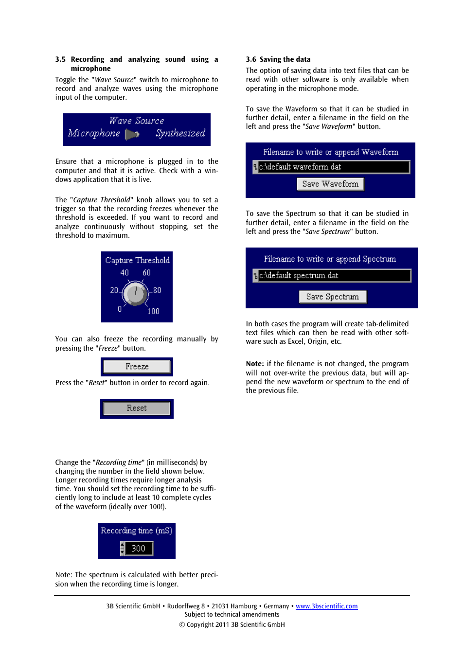 3B Scientific Software for Fourier Analysis User Manual | Page 5 / 6