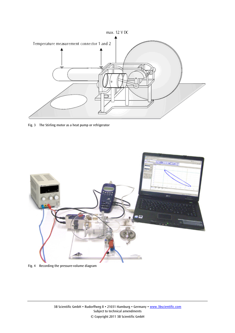 3B Scientific Stirling Engine G User Manual | Page 4 / 4