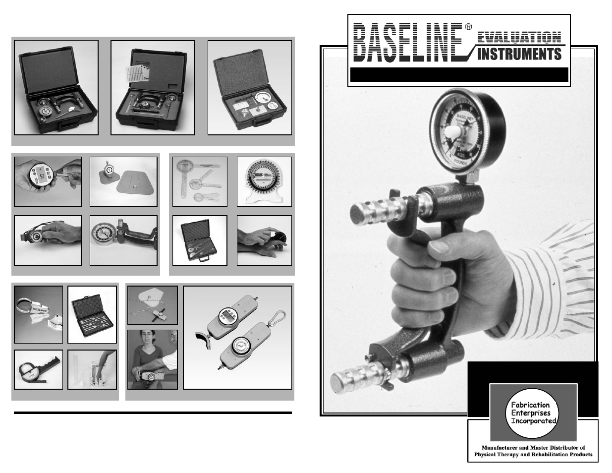 3B Scientific Baseline Hand Dynamometer 200 lb. User Manual | 4 pages