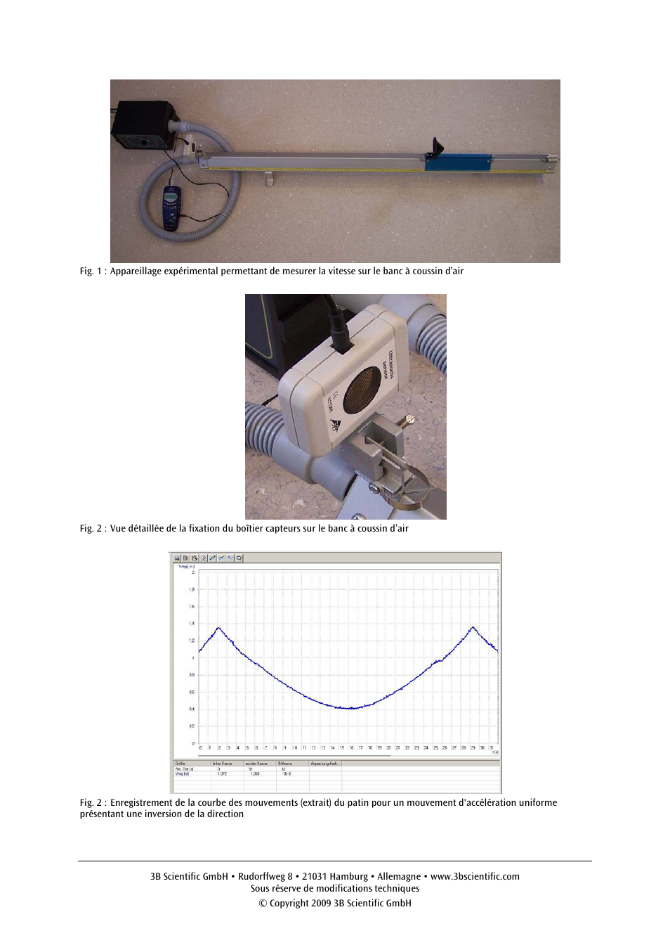 3B Scientific Ultrasonic Motion Sensor User Manual | Page 11 / 24