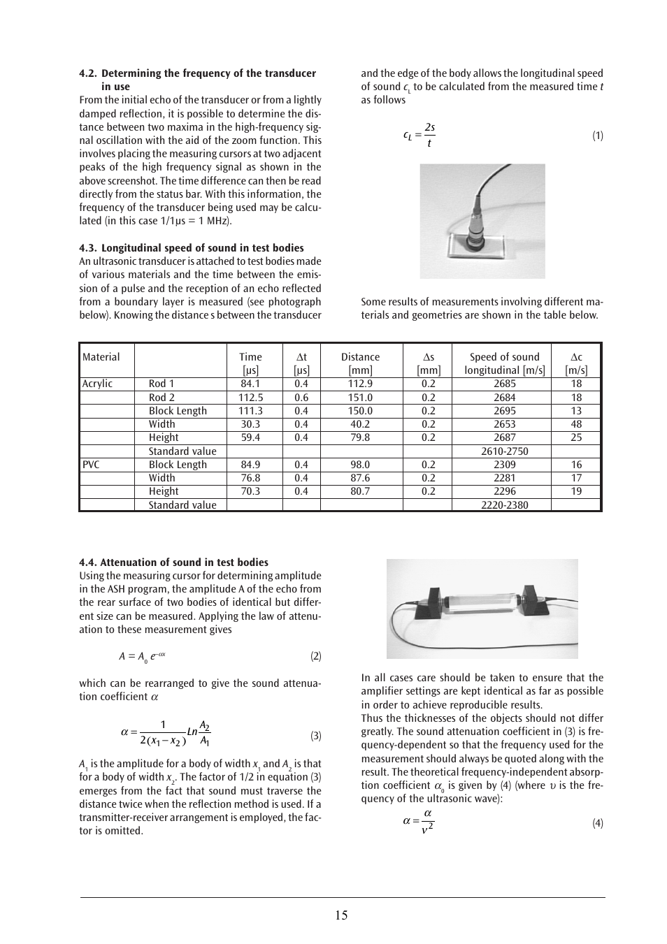 3B Scientific Ultrasonic Echoscope User Manual | Page 5 / 10