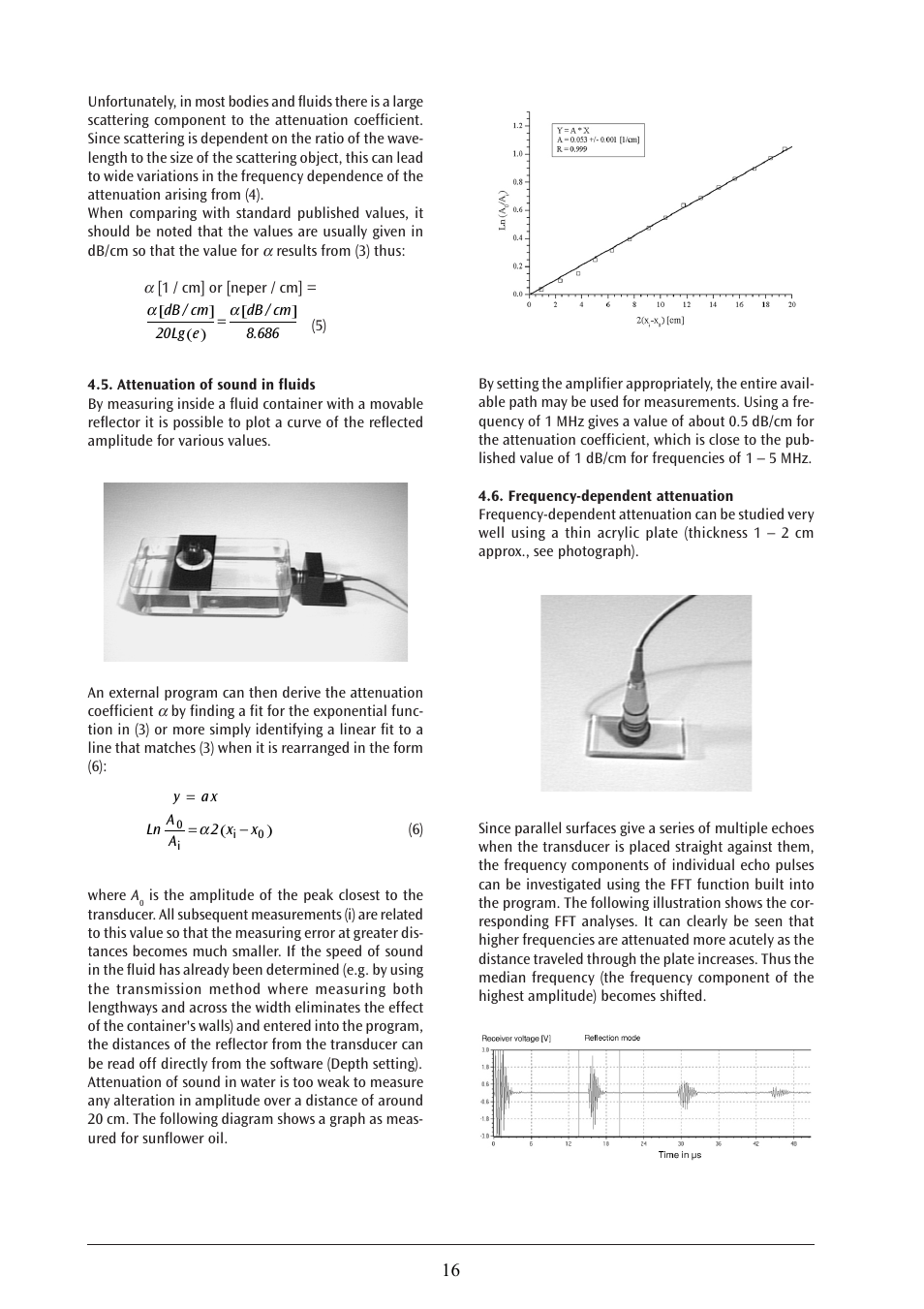 3B Scientific Ultrasonic Echoscope User Manual | Page 6 / 10