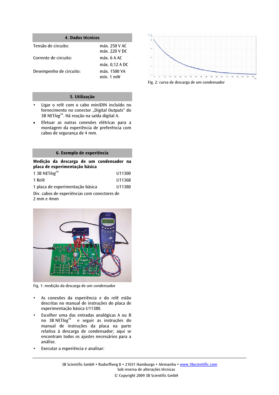 3B Scientific Relay User Manual | Page 12 / 12
