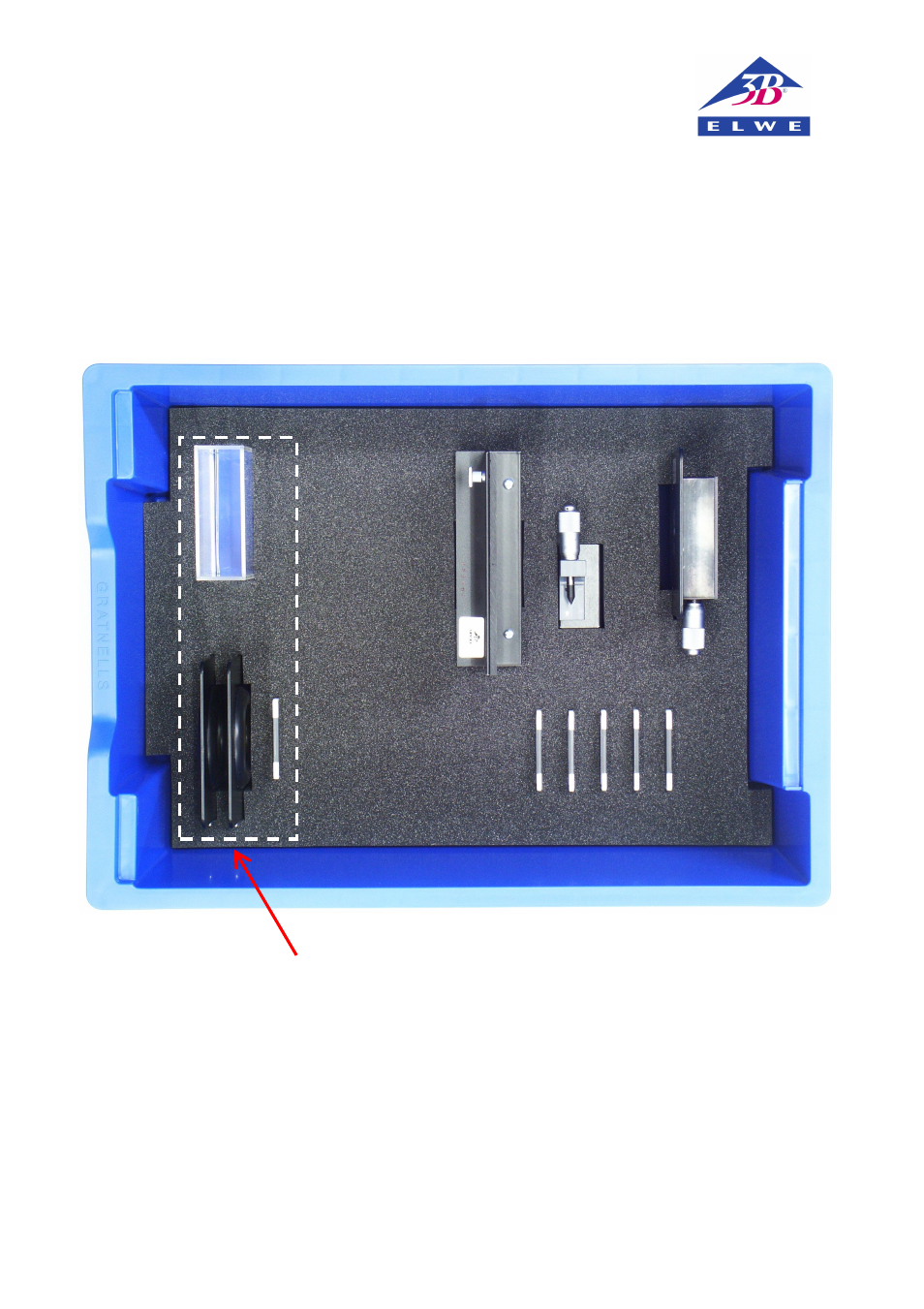 3B Scientific Kroncke Optics Experiment Kit Interference Accessories User Manual | 1 page