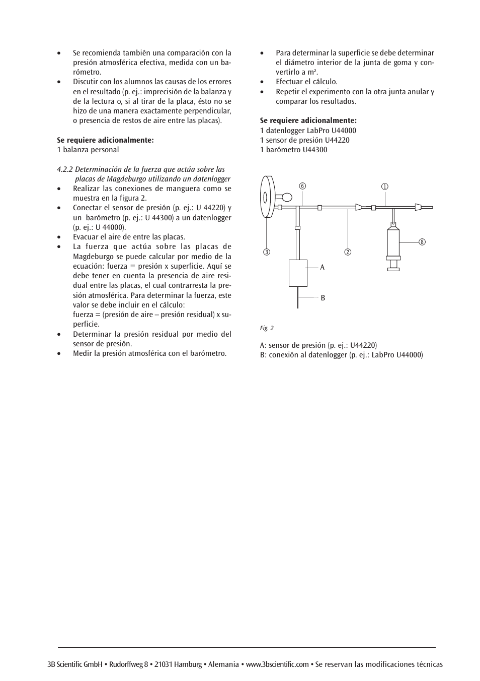3B Scientific Magdeburg Plates User Manual | Page 15 / 18