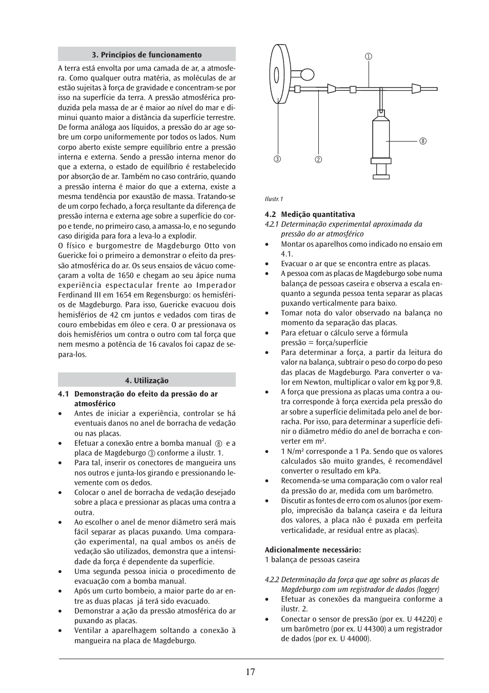 3B Scientific Magdeburg Plates User Manual | Page 17 / 18
