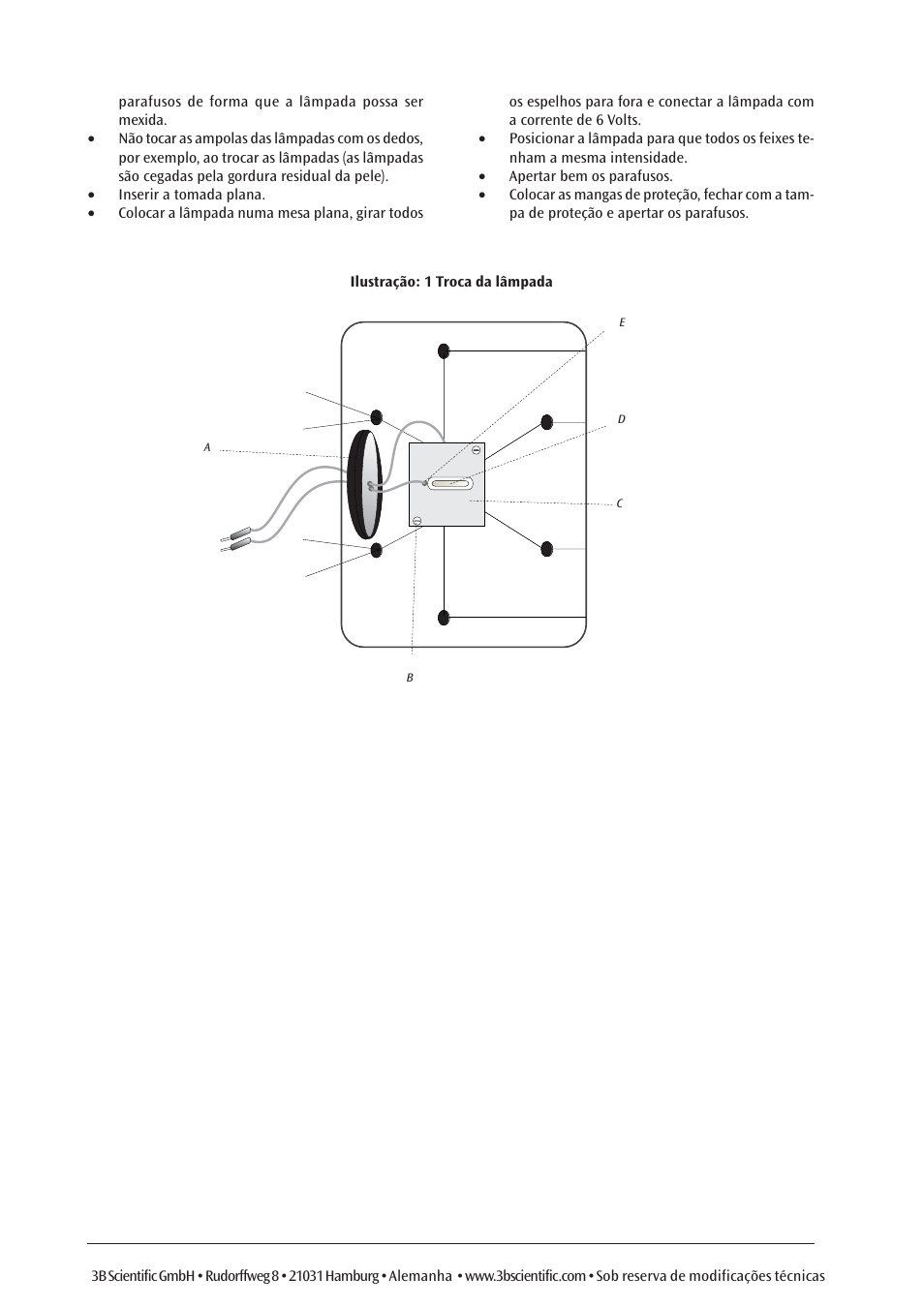 3B Scientific Multiple Ray Projector, Magnetic User Manual | Page 12 / 12