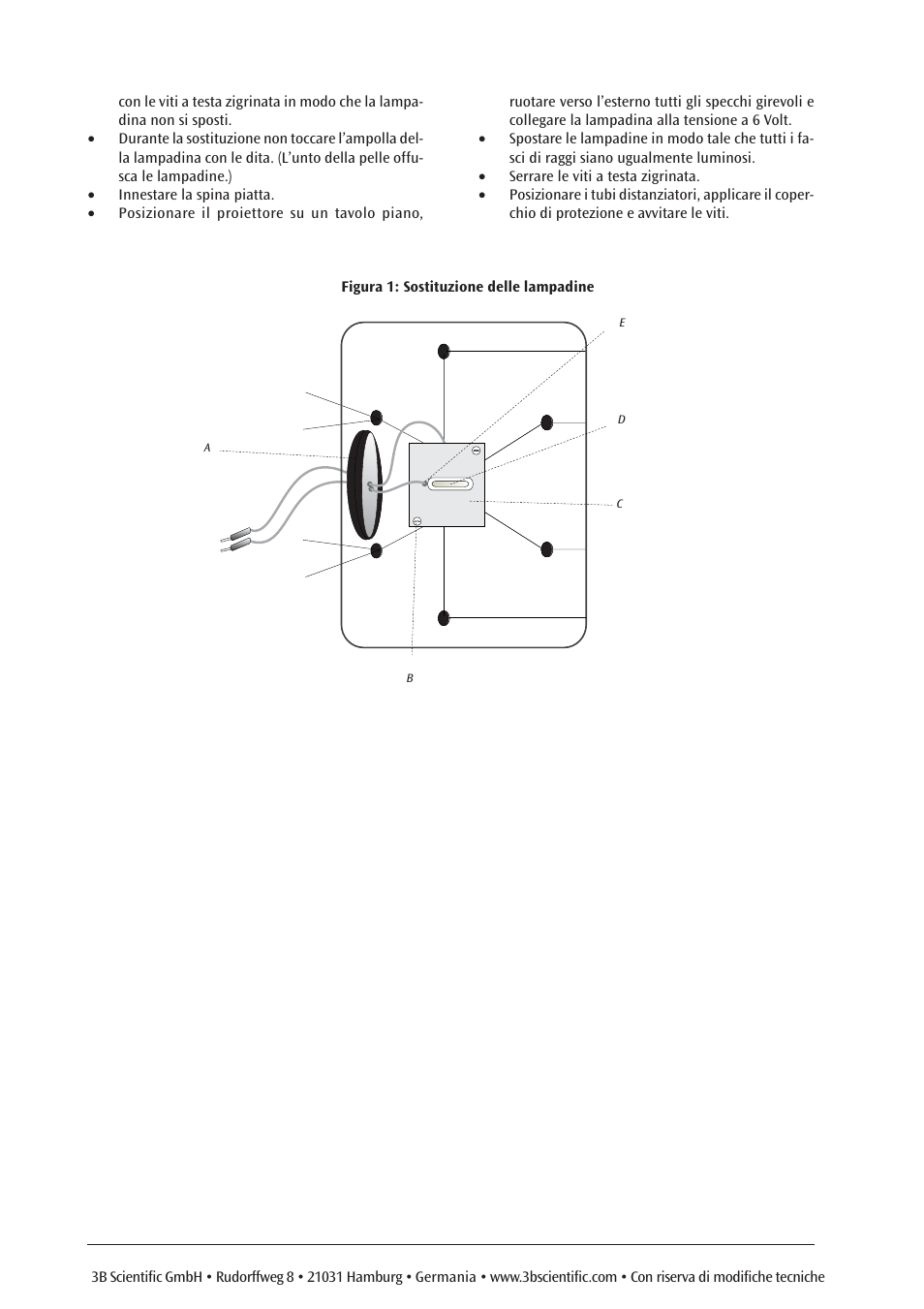 3B Scientific Multiple Ray Projector, Magnetic User Manual | Page 8 / 12