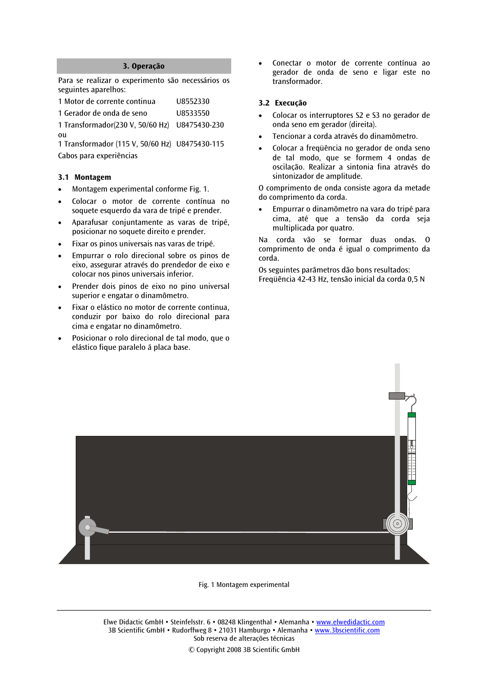 3B Scientific Band Wave Device User Manual | Page 12 / 12