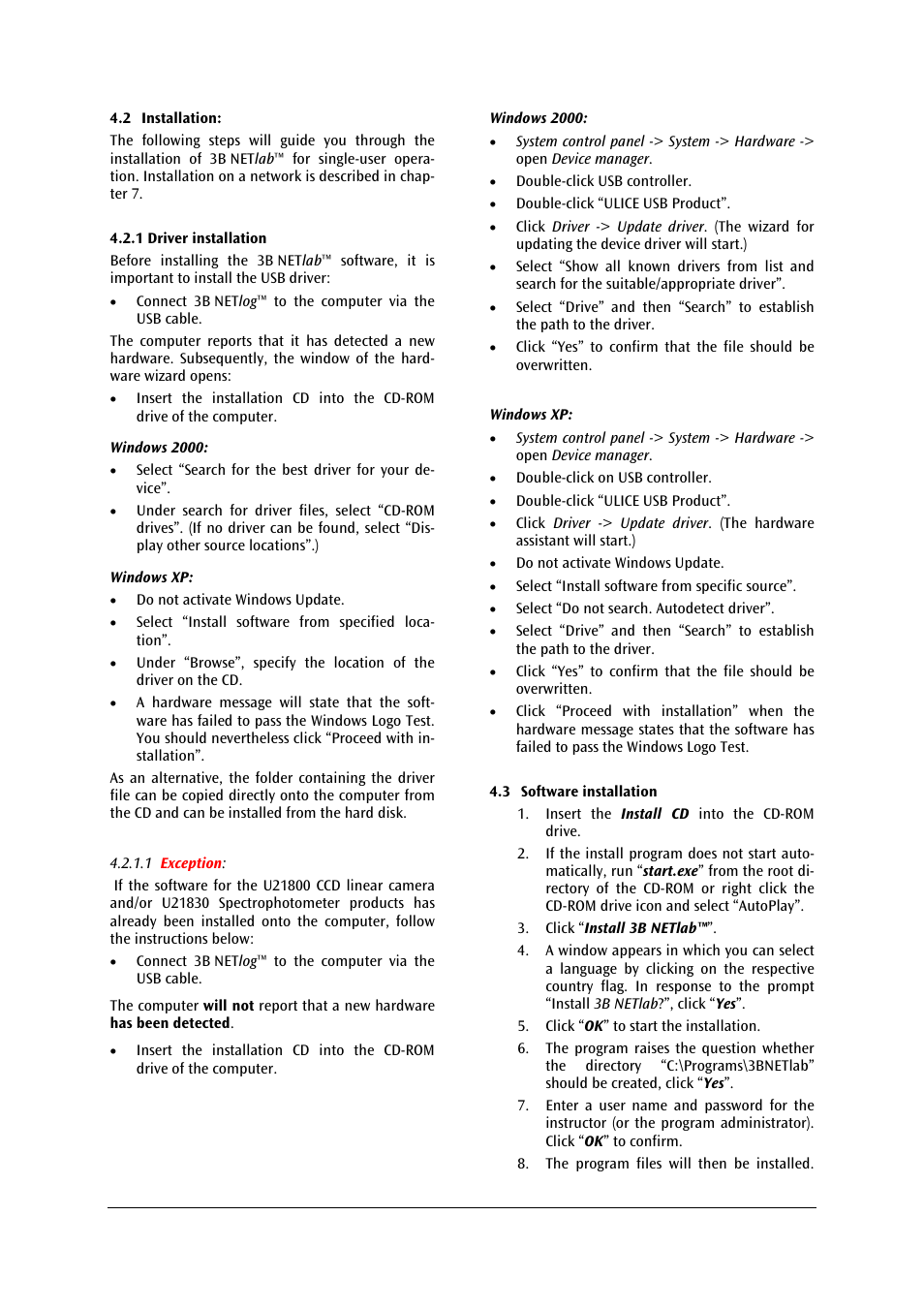 3B Scientific 3B NETlab™ User Manual | Page 15 / 72