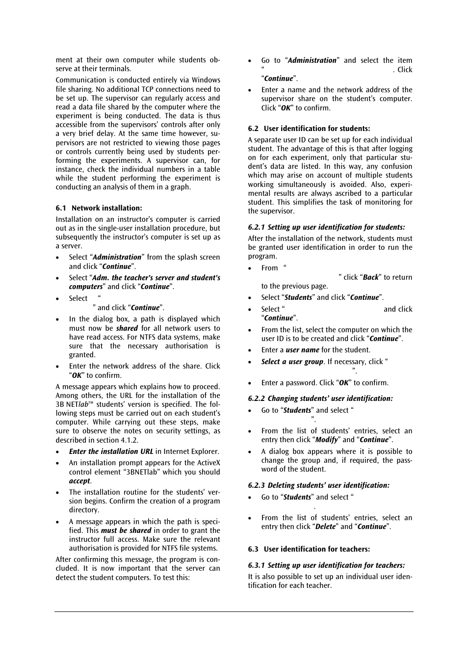 3B Scientific 3B NETlab™ User Manual | Page 22 / 72
