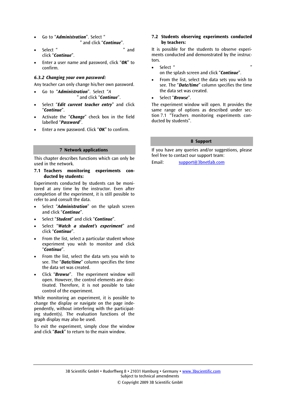 3B Scientific 3B NETlab™ User Manual | Page 23 / 72