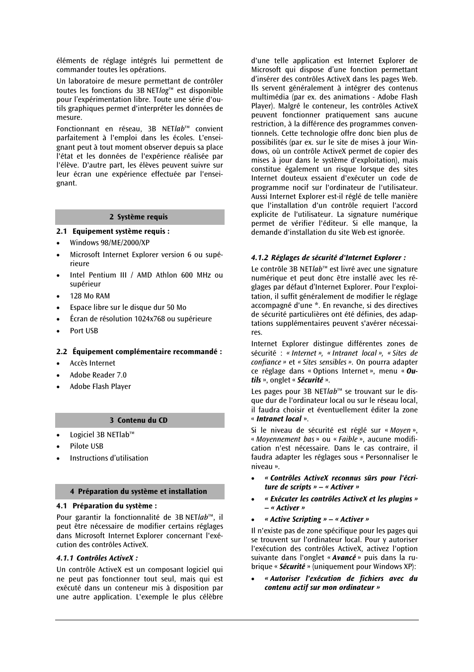 3B Scientific 3B NETlab™ User Manual | Page 26 / 72