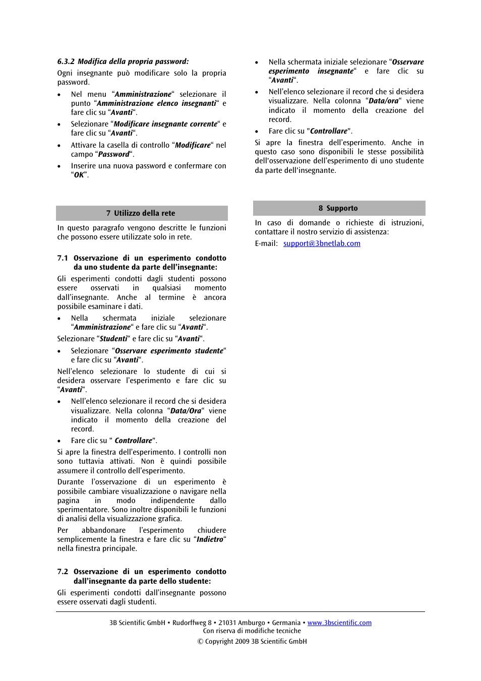 3B Scientific 3B NETlab™ User Manual | Page 48 / 72