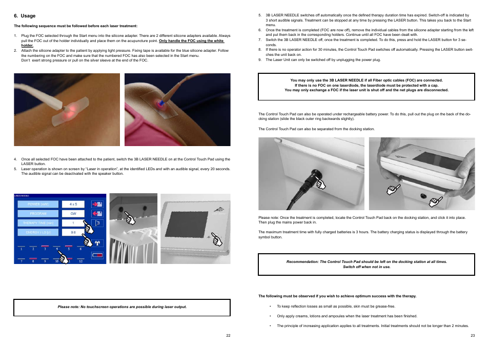 3B Scientific Light Therapy__3B LASER NEEDLE, red laser light, 12x660 nm User Manual | Page 13 / 45