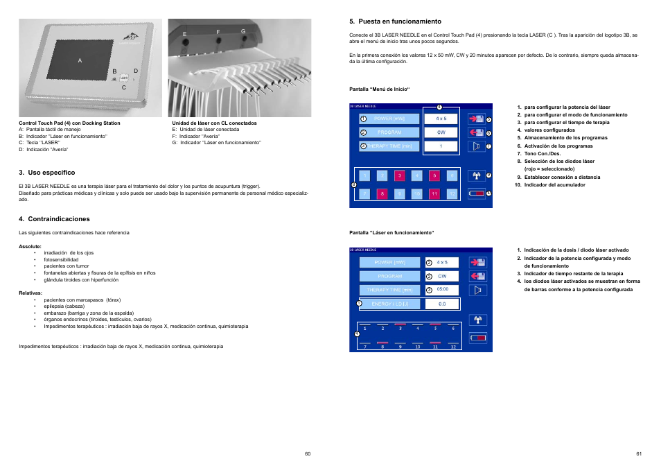 3B Scientific Light Therapy__3B LASER NEEDLE, red laser light, 12x660 nm User Manual | Page 32 / 45