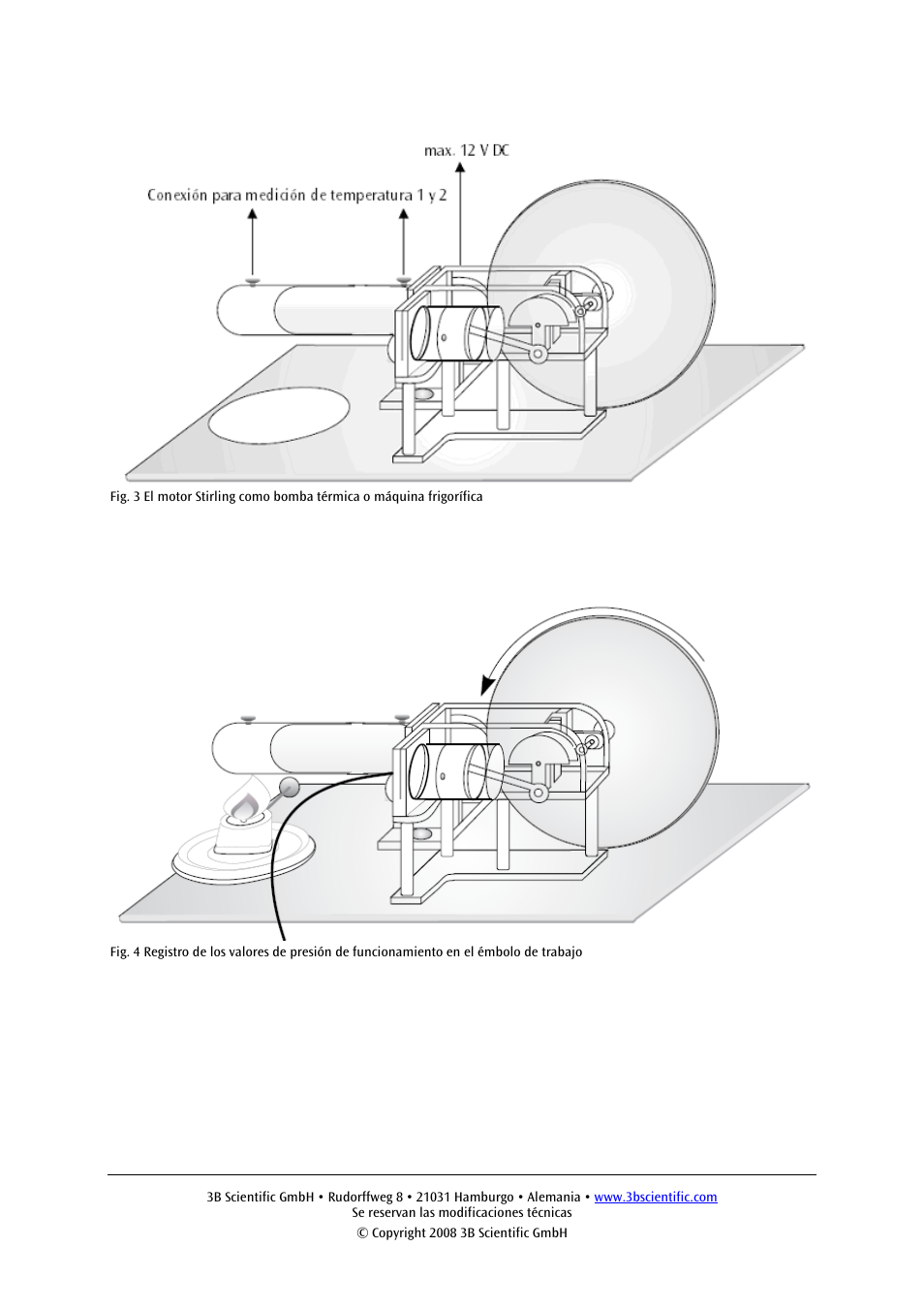 3B Scientific Stirling Engine G User Manual | Page 20 / 24
