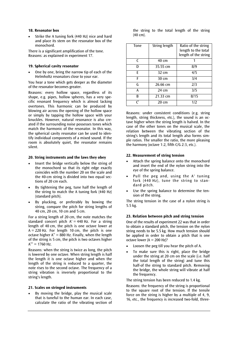 3B Scientific Acoustics Kit User Manual | Page 14 / 48