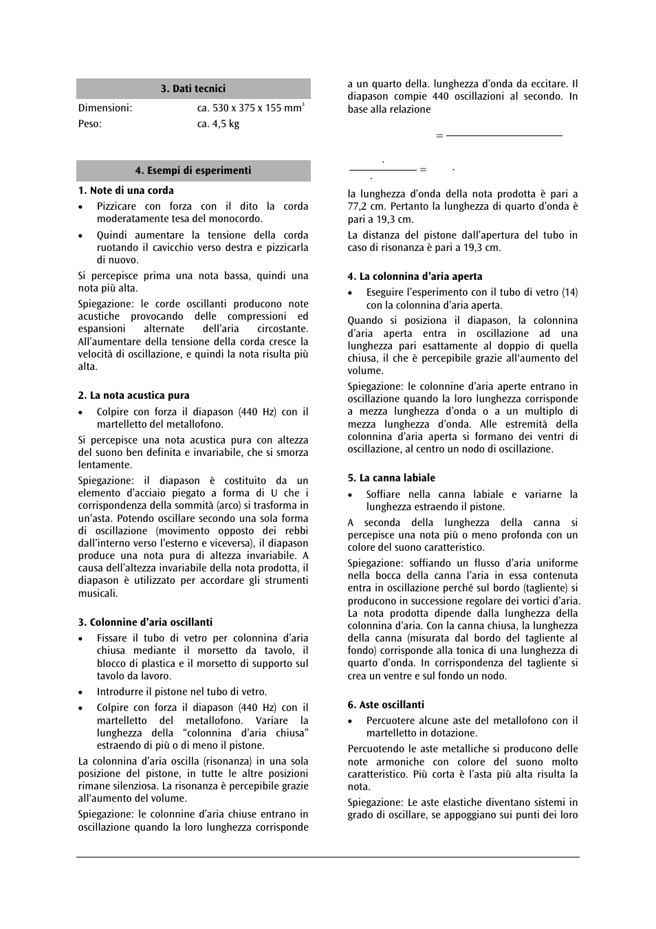 3B Scientific Acoustics Kit User Manual | Page 27 / 48