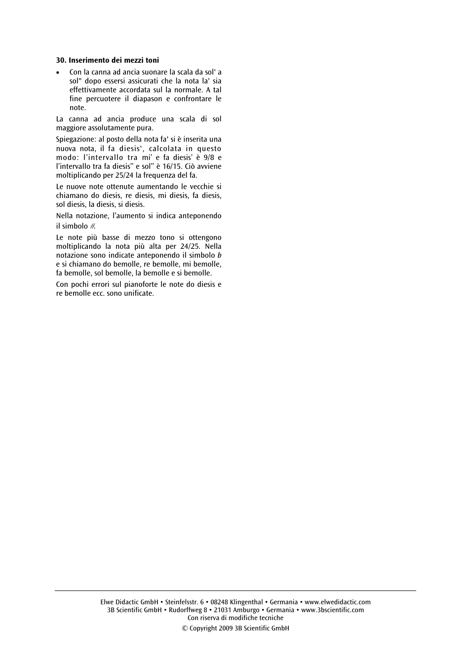 3B Scientific Acoustics Kit User Manual | Page 32 / 48