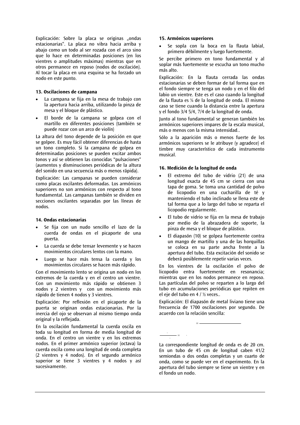 3B Scientific Acoustics Kit User Manual | Page 37 / 48
