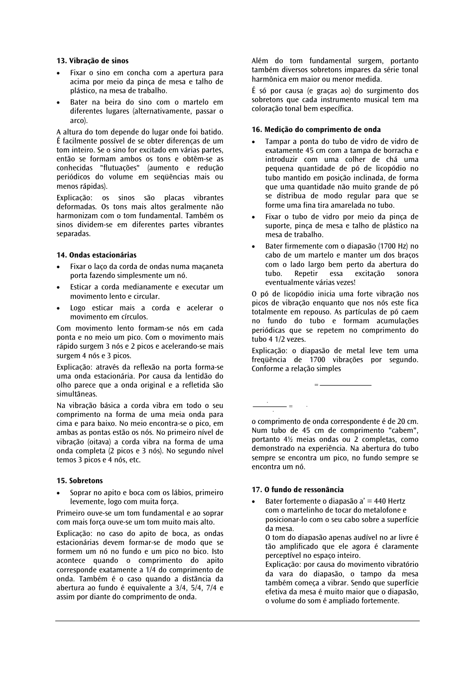 3B Scientific Acoustics Kit User Manual | Page 45 / 48